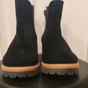 Black Suede Ankle Boots